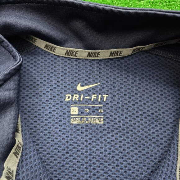 Saint Louis Football Club Sweatshirt Mens XL Navy Blue‎ Nike Dri-Fit Soccer - Picture 8 of 10